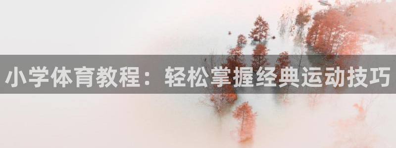 意昂总代：小学体育教程：轻松掌握经典运动技巧